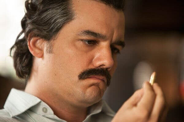 Wagner Moura in Narcos Season 2