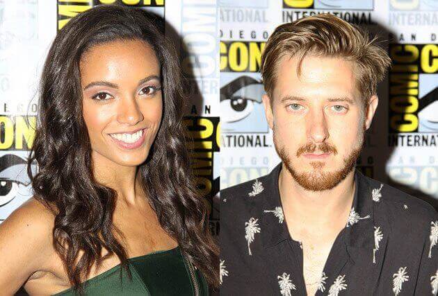 Legends of Tomorrow stars Maisie Richardson Sellers and Arthur Darvill