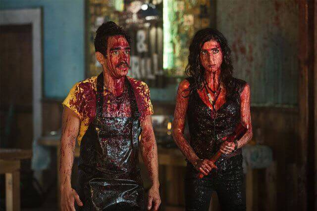 Ash vs Evil Dead Ray Santiago and Dana DeLorenzo