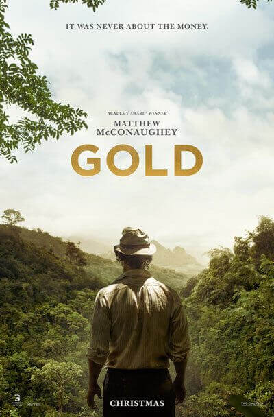Gold Movie Poster with Matthew McConaughey