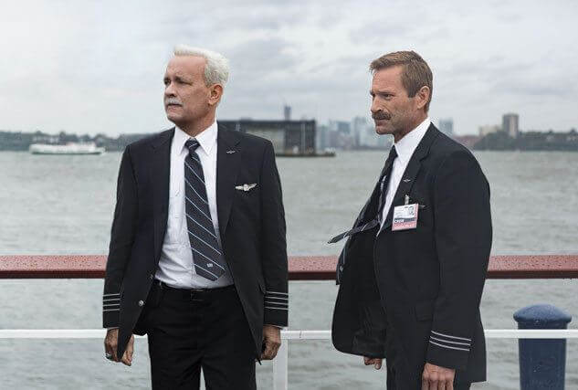 Sully stars Tom Hanks and Aaron Eckhart