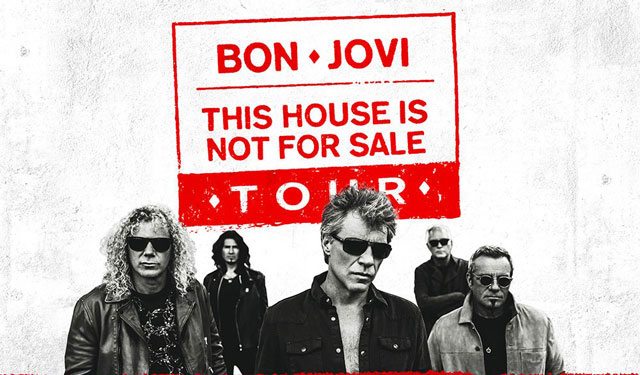 Bon Jovi This House Is Not for Sale Tour