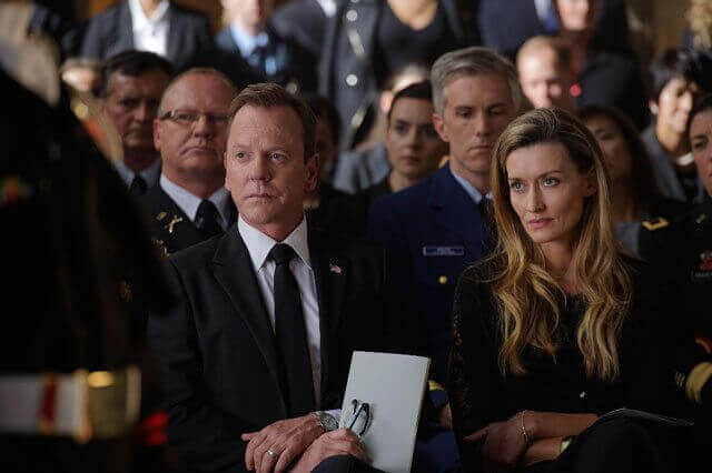 Designated Survivor Episode 3 stars Kiefer Sutherland and Natascha McElhone