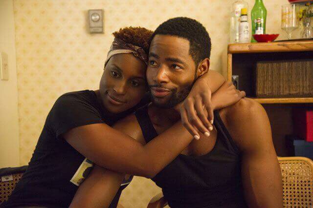 Insecure Issa Rae and Jay Ellis