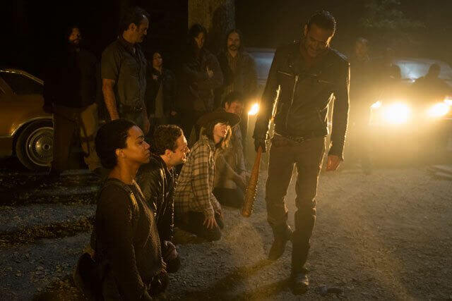 Walking Dead Season 7 Episode 1 Jeffrey Dean Morgan as Negan