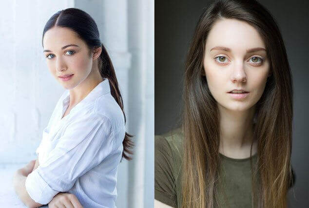 Outlander stars Hannah James and Tayna Reynolds