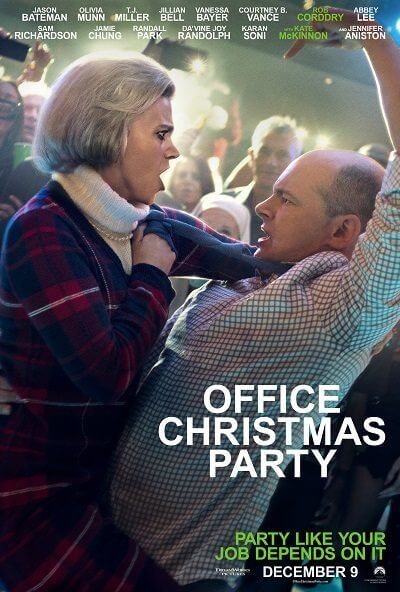 Office Christmas Party Poster with Kate McKinnon