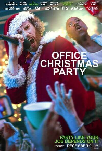 Office Christmas Party TJ Miller Poster