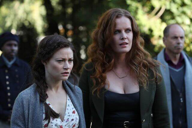 Once Upon a Time star Emilie de Ravin and Rebecca Mader