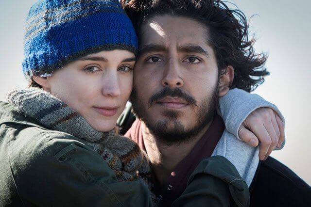 Lion stars Dev Patel and Rooney Mara