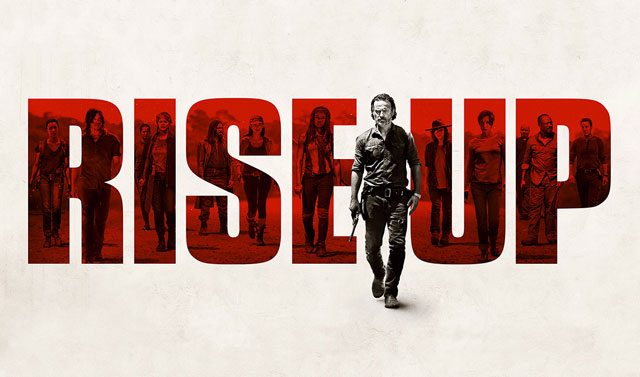 The Walking Dead Season 7 Part 2 Rise Up Poster