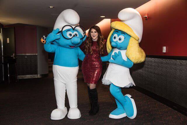 Smurfs The Lost Village Meghan Trainor, Brainy and Smurfette
