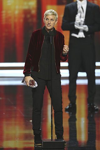 People's Choice Winner Ellen DeGeneres