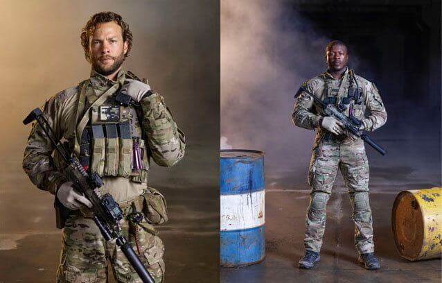 Six stars Kyle Schmid and Edwin Hodge