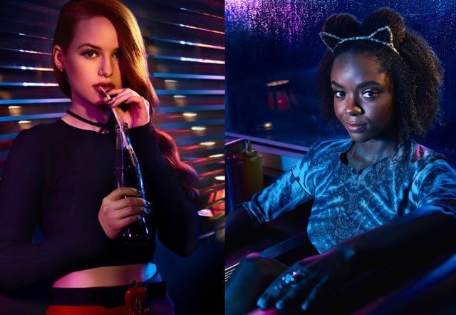Riverdale stars Madelaine Petsch and Ashleigh Murray