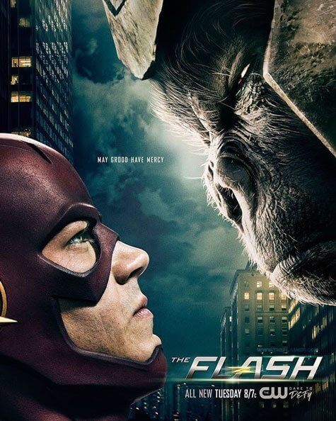The Flash vs Grodd Poster