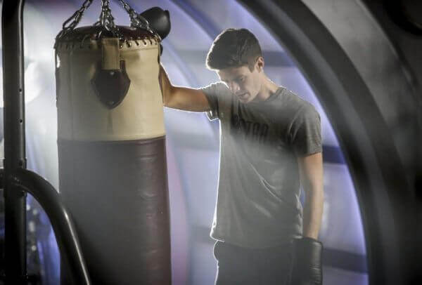 Grant Gustin as Barry Allen in 'The Flash' (Photo: Bettina Strauss © 2017 The CW Network)