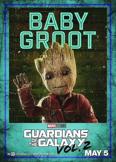 Guardians of the Galaxy Vol. 2 Baby Groot Poster