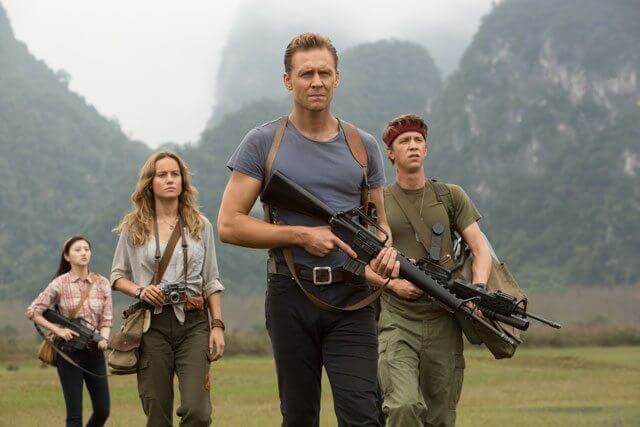 Kong: Skull Island Tom Hiddleston and Brie Larson