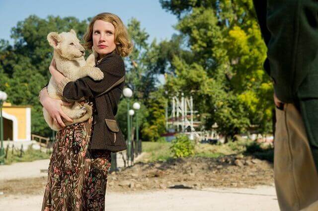 The Zookeeper's Wife star Jessica Chastain