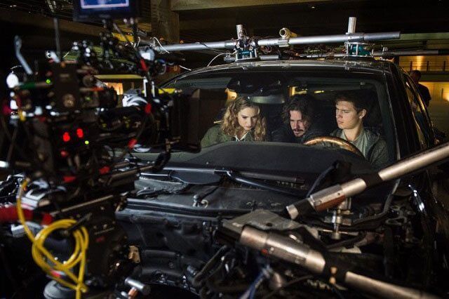 Baby Driver Ansel Elgort, Lily James, Edgar Wright