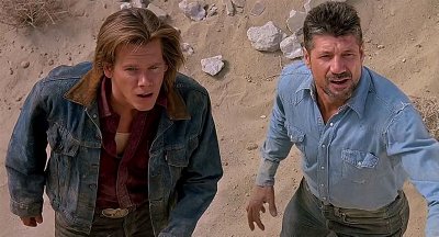 Tremors Kevin Bacon and Fred Ward