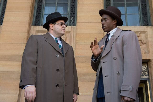 Marshall stars Chadwick Boseman and Josh Gad