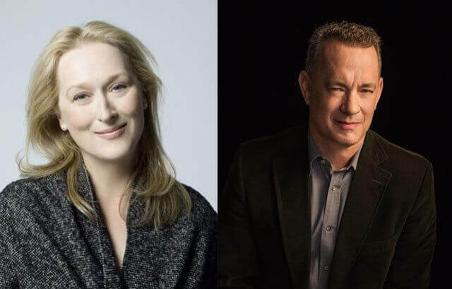 The Papers Stars Meryl Streep and Tom Hanks