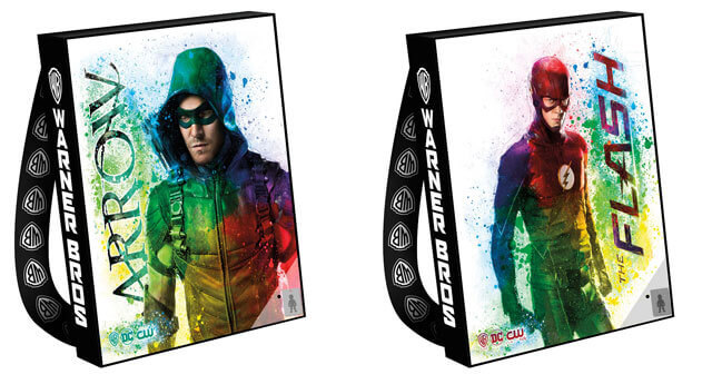 Arrow and The Flash Comic Con Bags 2017
