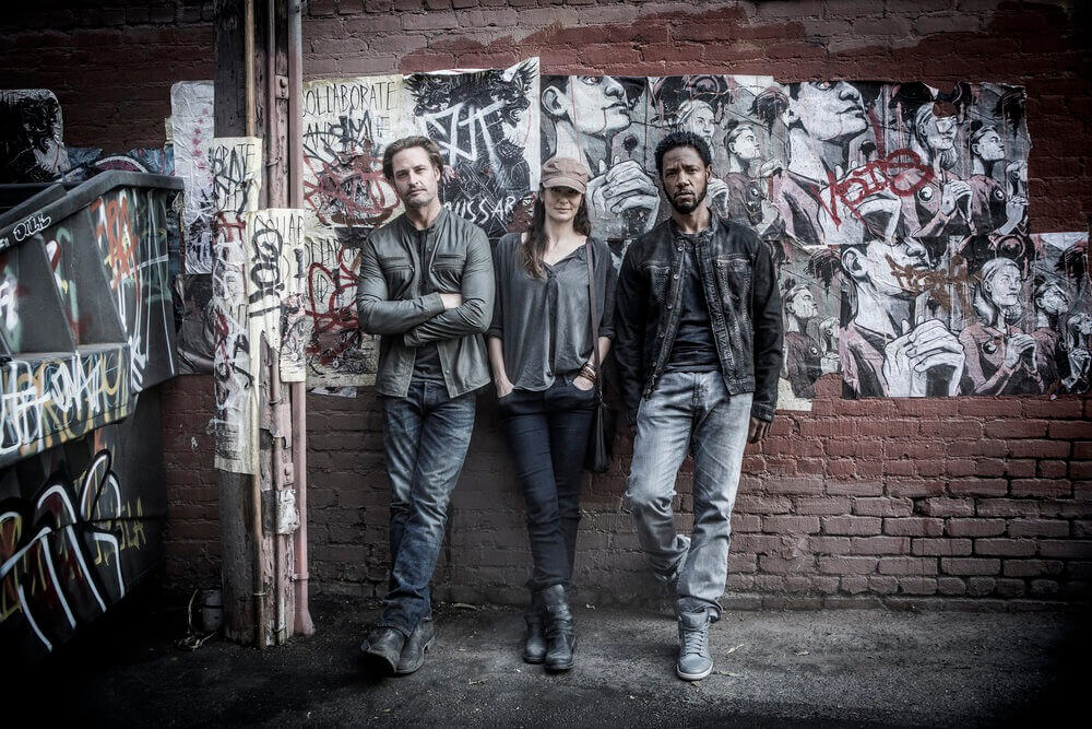 Colony stars Josh Holloway, Sarah Wayne Callies and Tory Kittles
