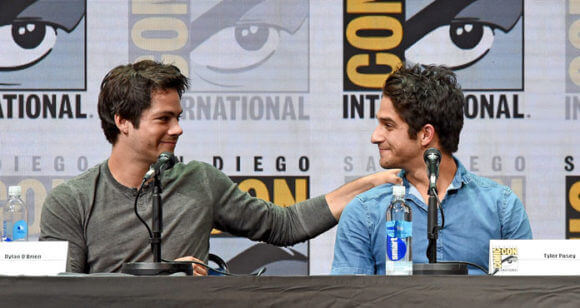 Teen Wolf stars Tyler Posey and Dylan O'Brien