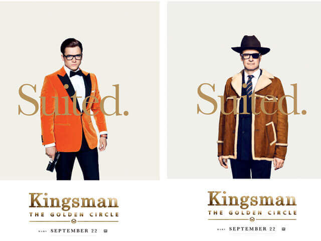 New KINGSMAN: THE GOLDEN CIRCLE Character Posters New KINGSMAN: THE GOLDEN CIRCLE Character Posters