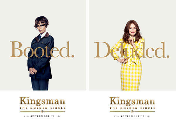 Kingsman: The Golden Circle Halle Berry and Julianne Moore Poster