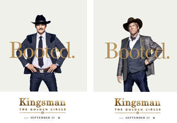 Kingsman: The Golden Circle Pedro Pascal and Jeff Bridges