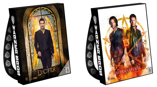 Lucifer and Supernatural Comic Con Bags 2017