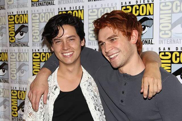 Riverdale stars K.J. Apa and Cole Sprouse