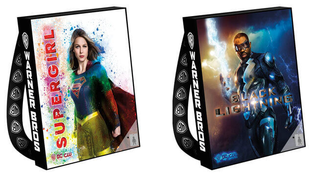 Supergirl and Black Lightning Comic Con Bags 2017