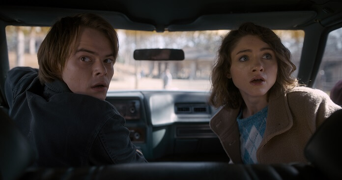 Stranger Things season 2 Natalia Dyer and Charlie Heaton