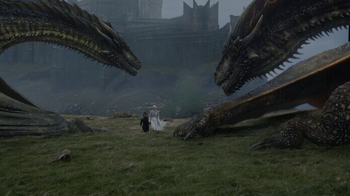 Game of Thrones Season 7 Episode 6 dragons, Emilia Clarke, Peter Dinklage
