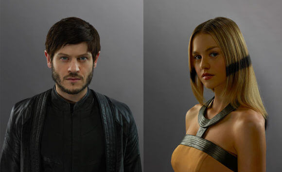 Marvel's Inhumans Iwan Rheon and Isabelle Cornish