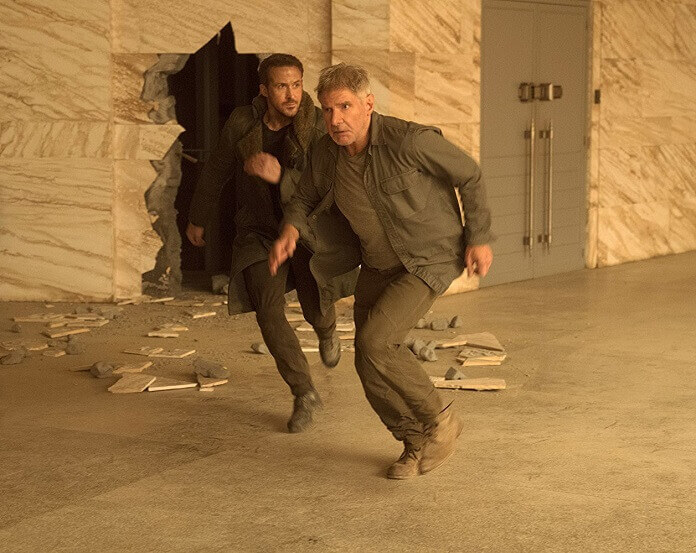 Blade Runner 2049 stars Harrison Ford and Ryan Gosling