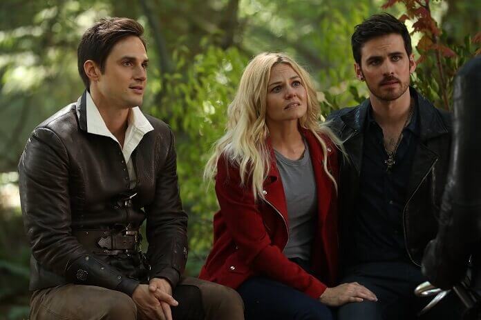 Once Upon a Time Season 7 Emma, Hook, and Henry