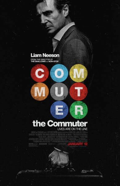 The Commuter Poster with Liam Neeson