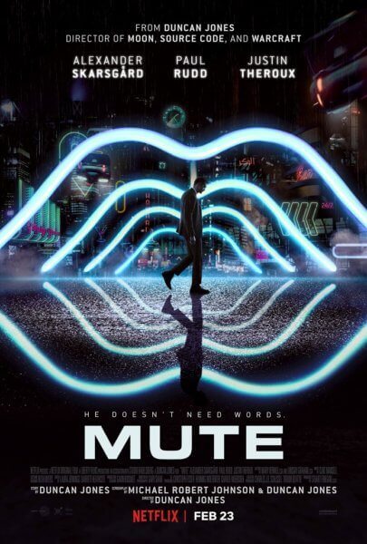 Mute Poster and Trailer