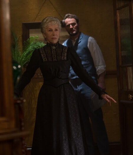 Winchester stars Helen Mirren and Jason Clarke