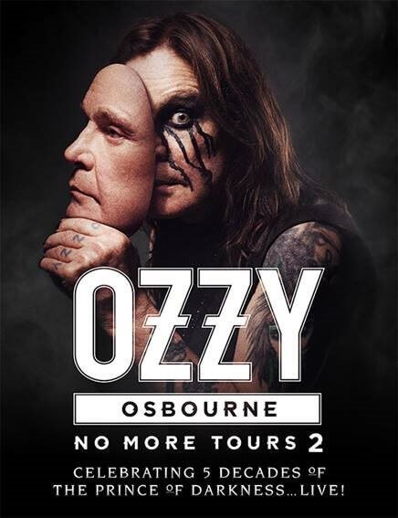 Ozzy Osbourne No More Tours 2