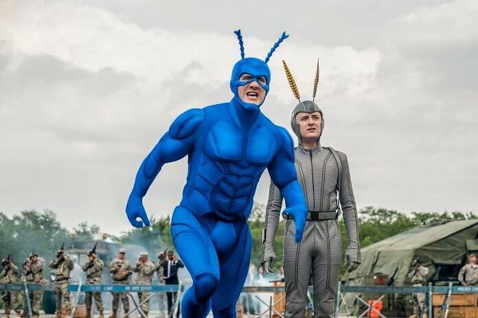 The Tick Peter Serafinowicz and Griffin Newman Interview