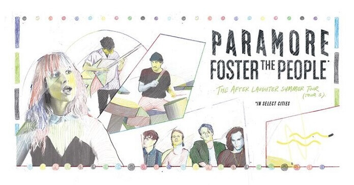 Paramore and Foster the People Tour Dates