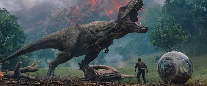 Box Office Jurassic World: Fallen Kingdom Chris Pratt and TRex