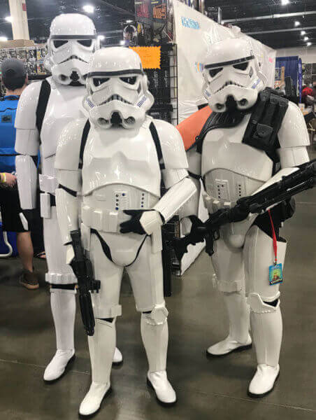 Motor City Comic Con Storm Troopers